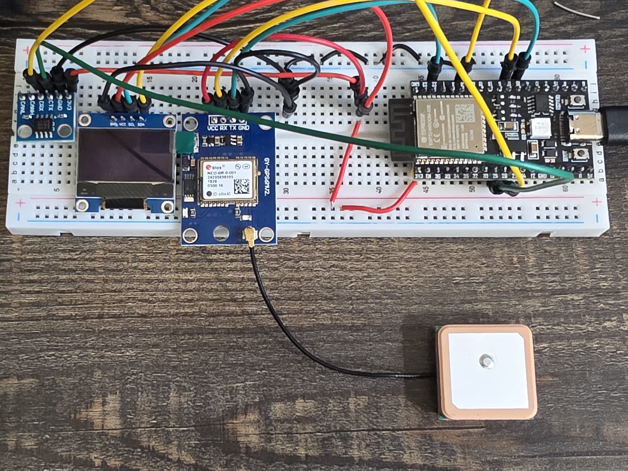 GPS breadboard build
