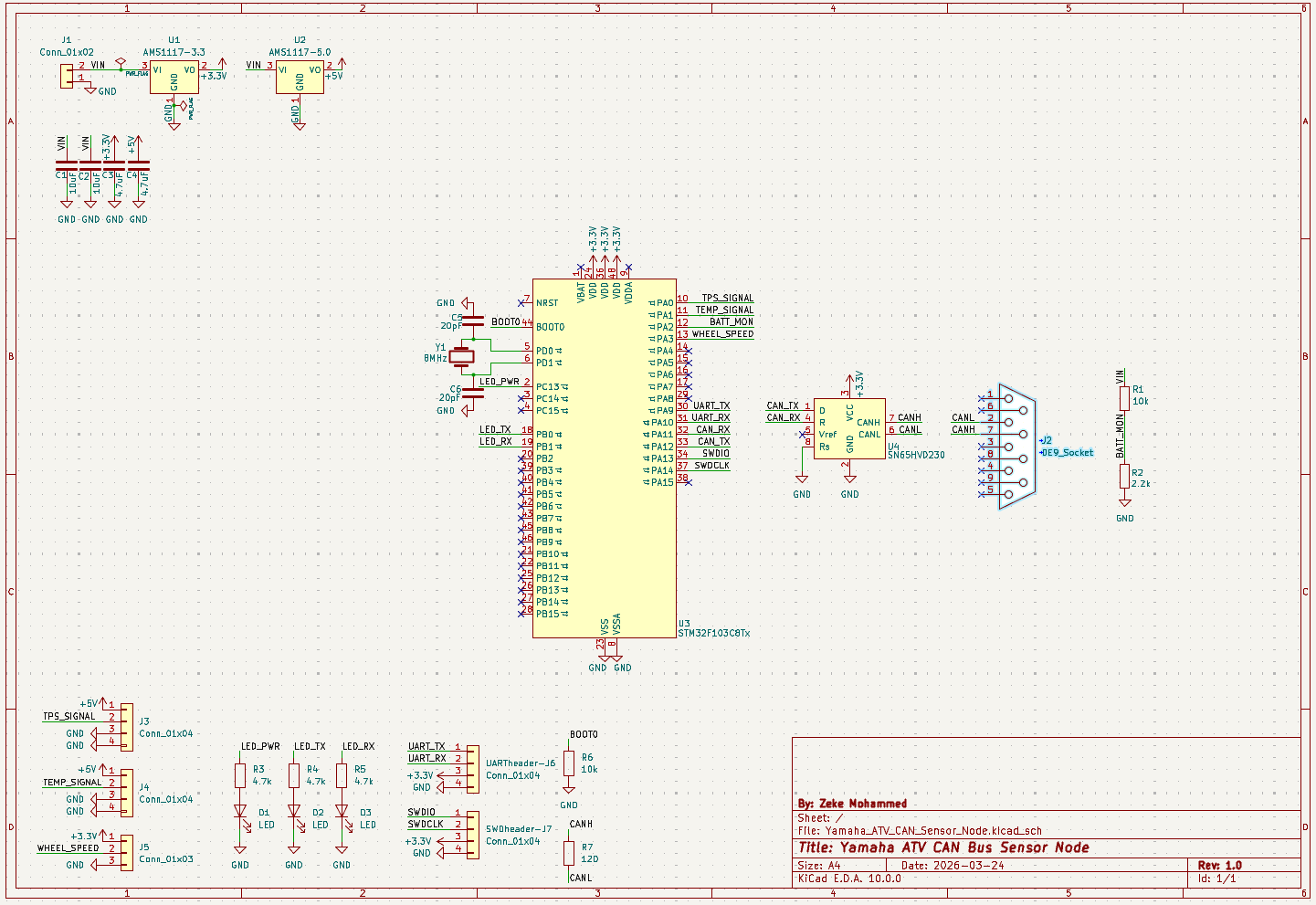 KiCad schematic